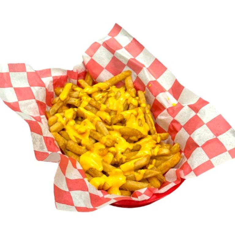 Delicious cheese fries