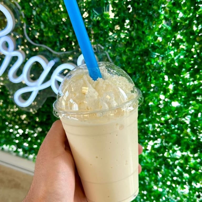 Indulge in Our Classic Vanilla Milkshake