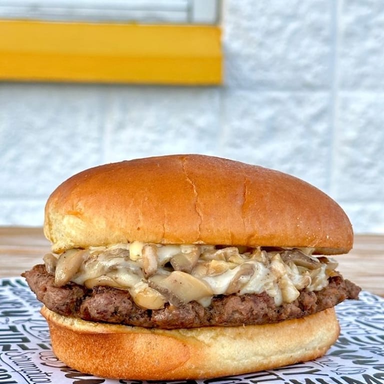 Indulge in Our Swiss Burger